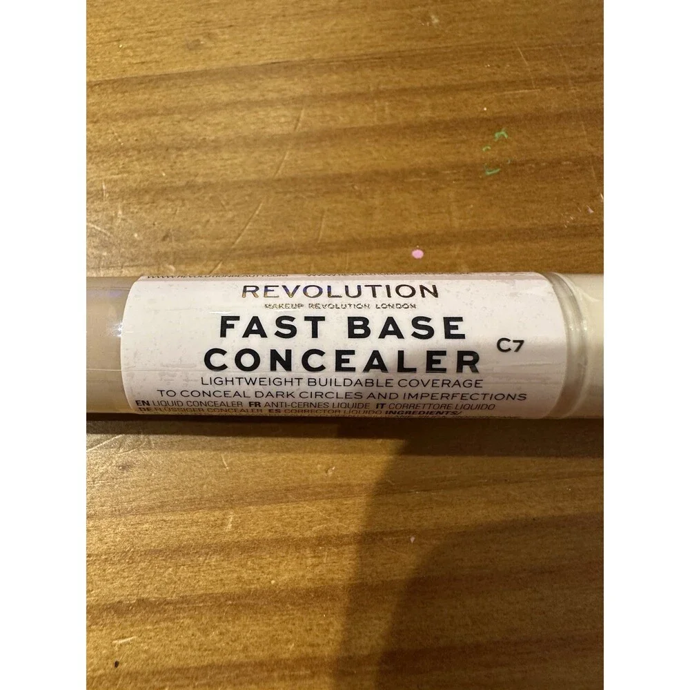 Makeup Revolution Fast Base Concealer C7 3Pc Lot New